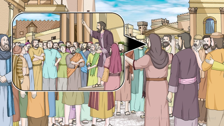 Story 85 Paul Preaches in Jerusalem