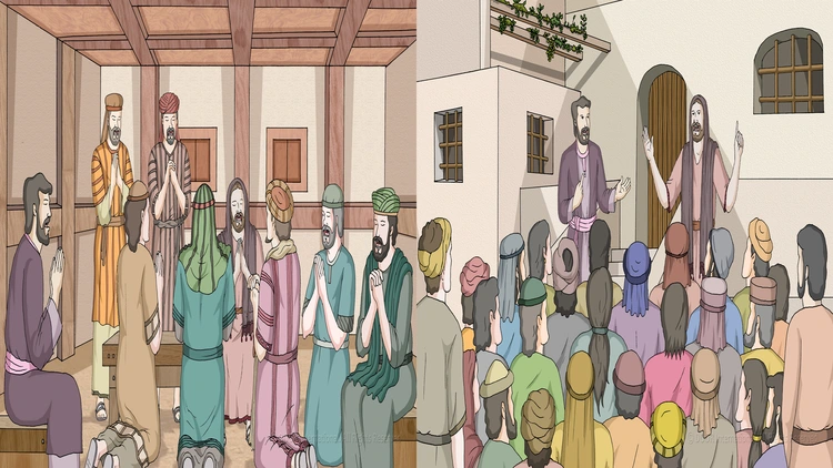 Story 90 Elders Appointed Antioch - Syria