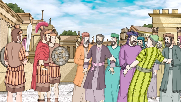 Paul & Silas Free from Prison