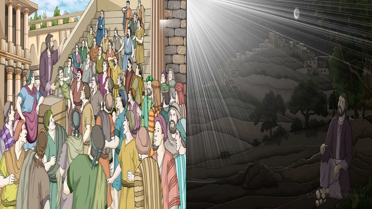 เปาโลขณะอยู่ที่เมืองโครินธ์